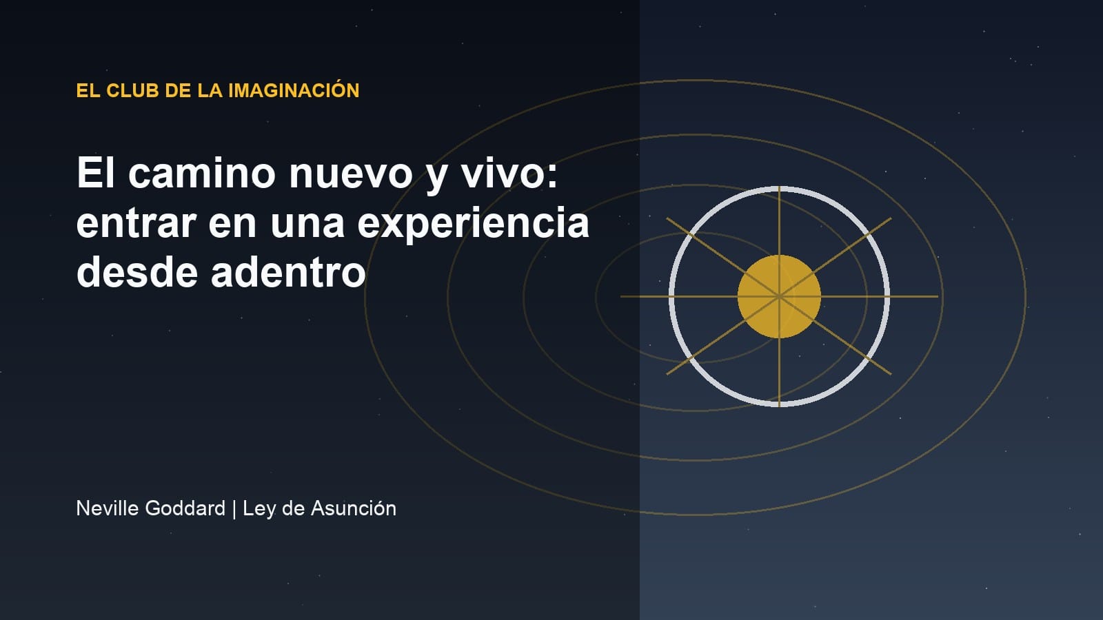 Imagen editorial abstracta para El camino nuevo y vivo: entrar en una experiencia desde adentro