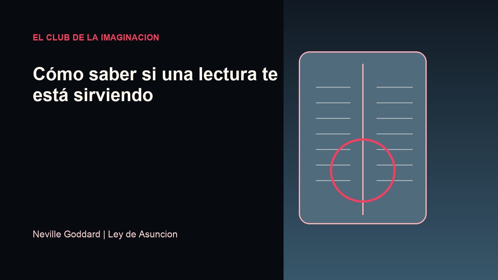 Imagen editorial para Cómo saber si una lectura te está sirviendo