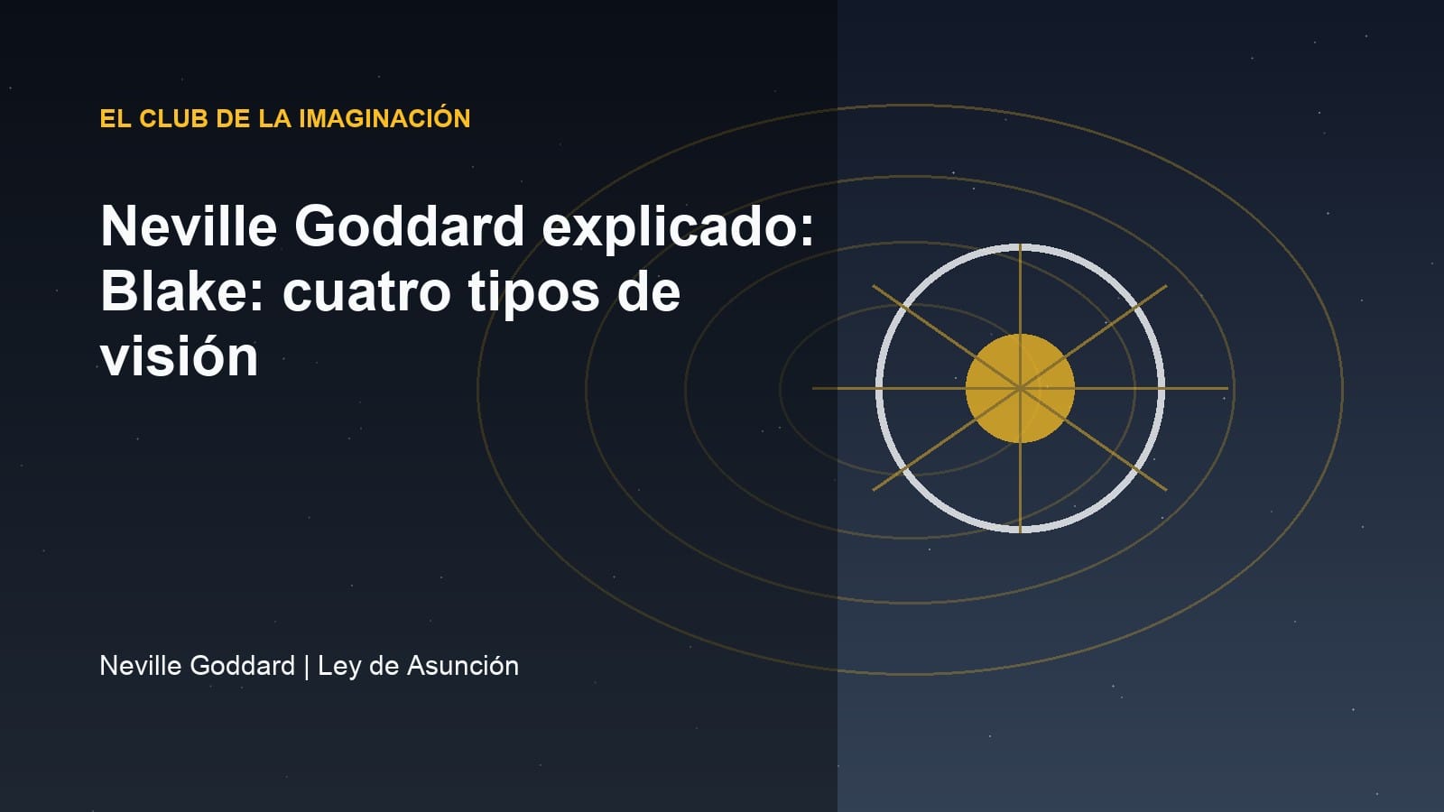 Imagen editorial para Neville Goddard explicado: Blake: cuatro tipos de visión