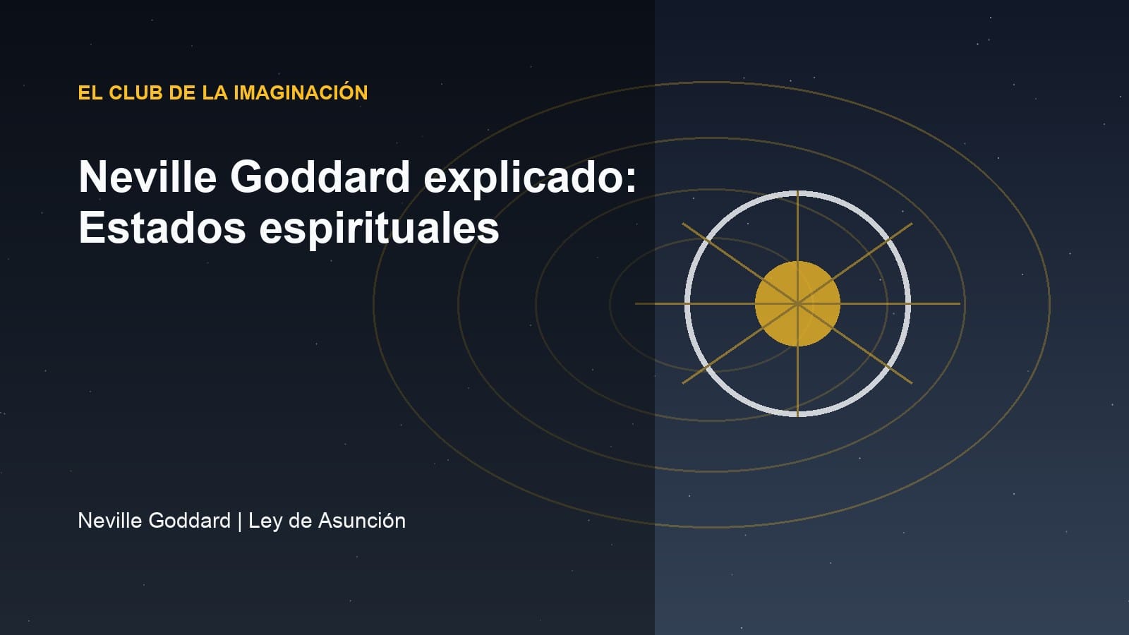 Imagen editorial para Neville Goddard explicado: Estados espirituales