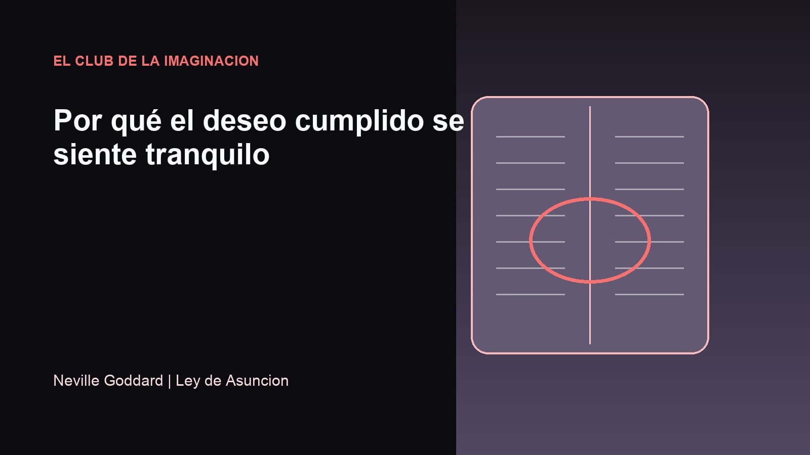 Imagen editorial para Por qué el deseo cumplido se siente tranquilo